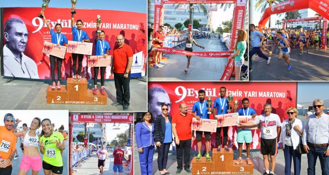 İzmir için koştular