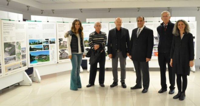 İzmir Üniversitesi Mimarlık Fakültesi Metin Kılıç ve Dürrin Süer’i ağırladı