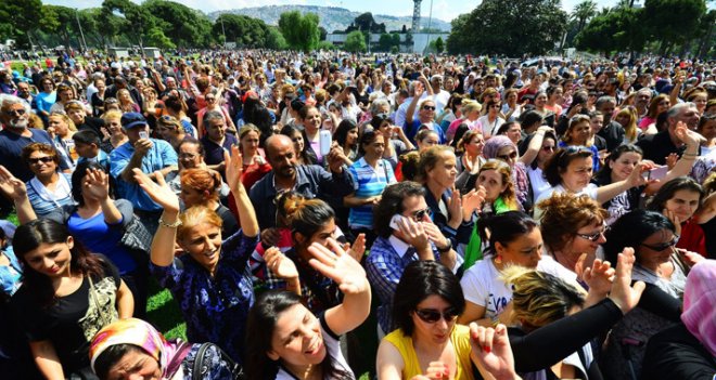 İzmir'de hıdrellez coşkusu