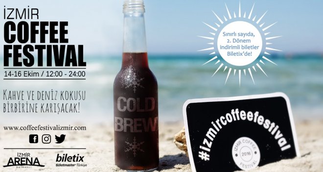 İzmir'de ilk kez kahve ve deniz kokusu birbirine karışacak.