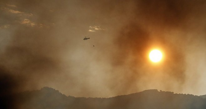 İzmir'de orman yangını!..