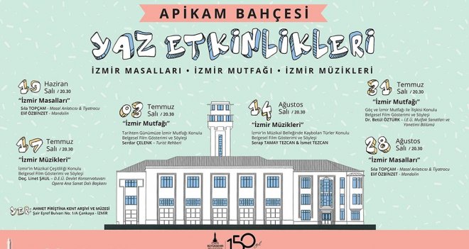 İzmir’in masalları, müziği ve yemeklerini konuşacaklar