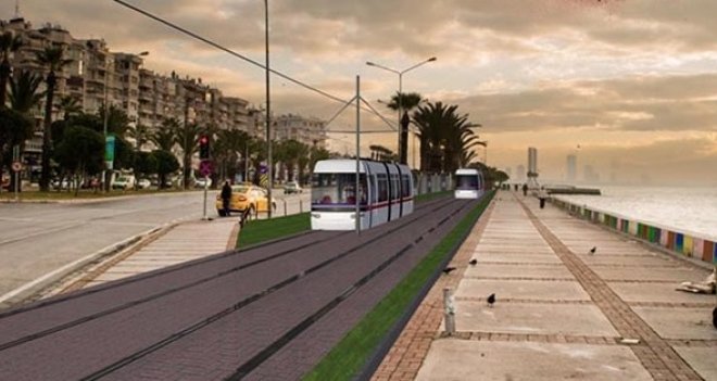 İZMİRLİLER TRAMVAYA DESTEK VERDİ