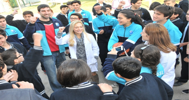 Jon Diebler, öğrencilerle buluştu...