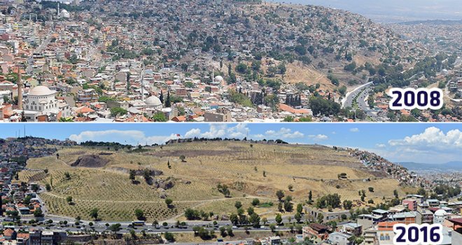 Kadifekale'de 8 yılda büyük değişim