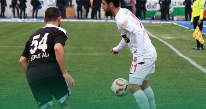 Kaf Kaf, Aydın'dan 1 puan ile dönüyor