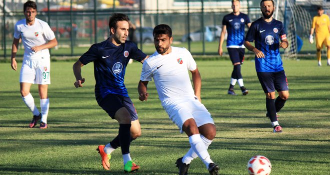 Kaf Kaf ilk hazırlık maçında galip...