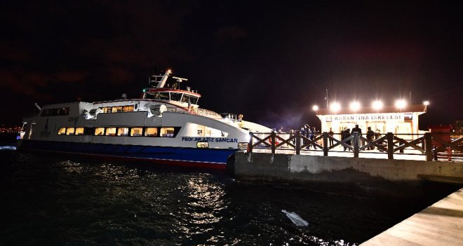 Karantina İskelesi'ne seferle başladı