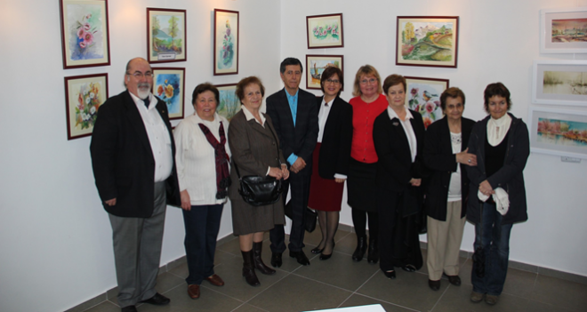 KAROK Suluboya Ressamları  İlk Kez Karşıyakalılarla buluştu