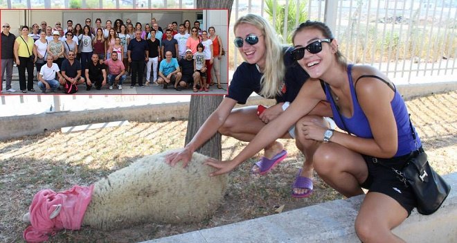 Karşıyaka AG "Kazasız belasız sezon" için kurban kesti...