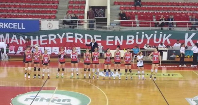 Karşıyaka AG, TVF Spor Lisesi'ni rahat yendi