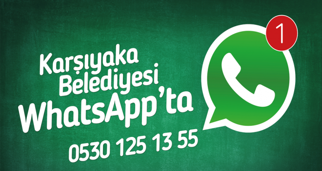 Karşıyaka Belediyesi WhatsApp’ta
