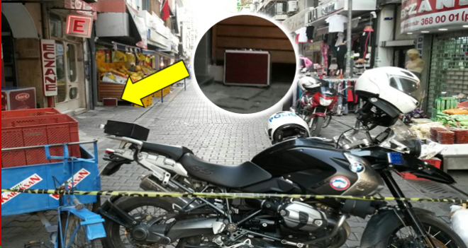 Karşıyaka Çarşı'da bomba paniği