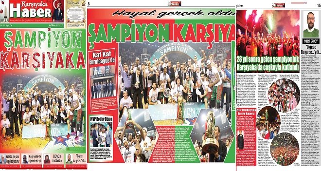 Karşıyaka Haber'den Karşıyaka Şampiyonluk özel sayısı...
