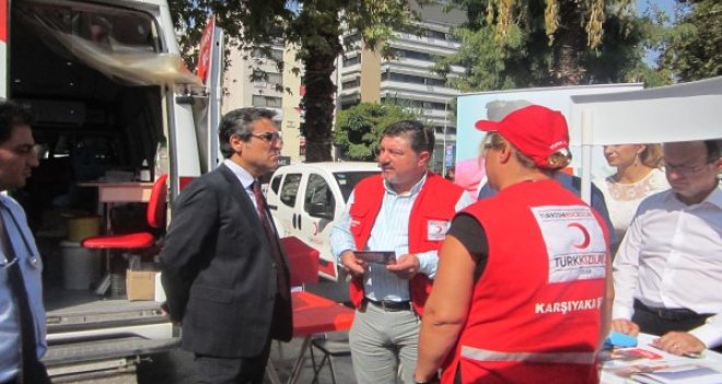 Karşıyaka Kızılay'dan Arakan'a destek