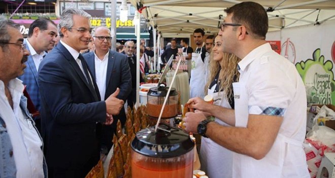 Karşıyaka lezzet festivali başladı...