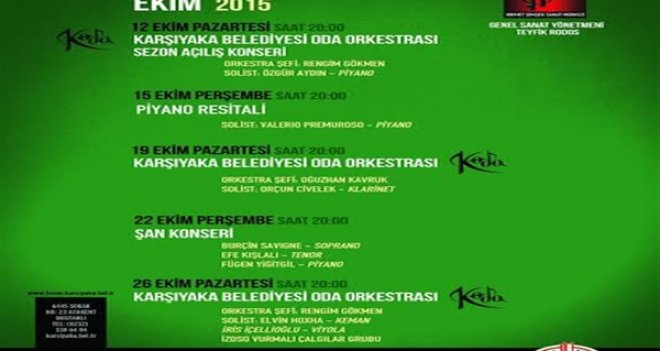 Karşıyaka müziğe doyacak