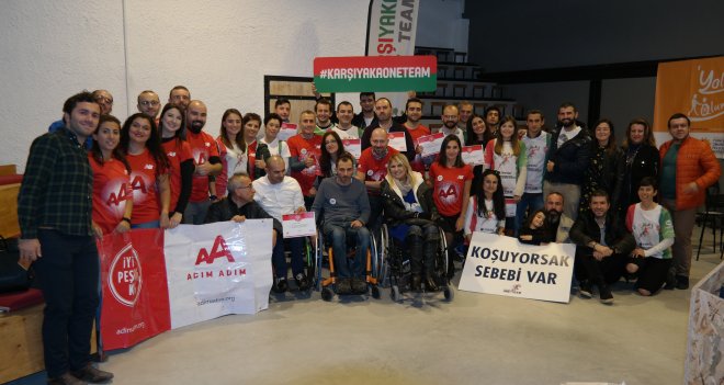 Karşıyaka One Team ihtiyaç sahiplerinin ayak izi oldu