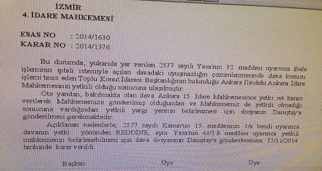 Karşıyaka Stadı davası ortada kaldı...