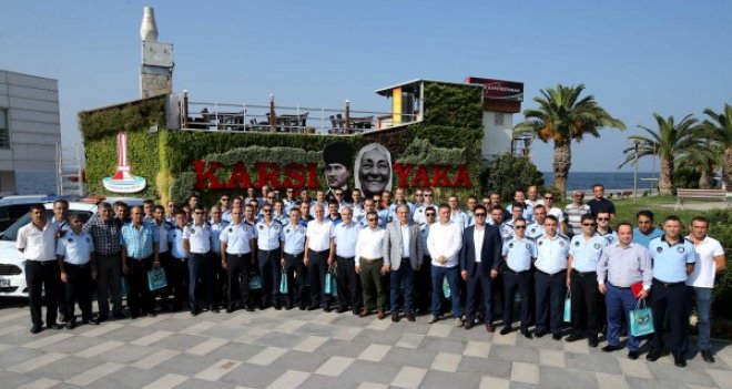 Karşıyaka Zabıtası 60.yılı kutladı