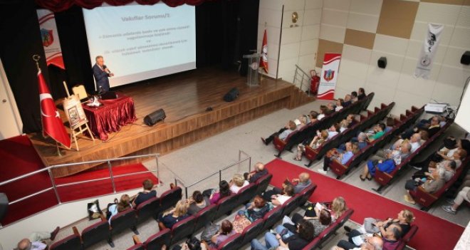 Karşıyaka'da ''Adalar'' söyleşisi...