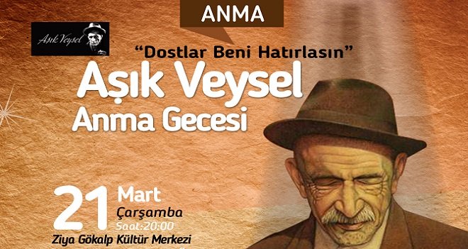 Karşıyaka’da Aşık Veysel’i anma gecesi