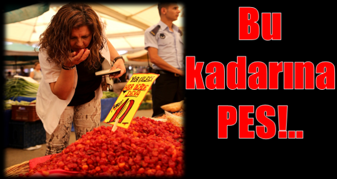 Karşıyaka'da Dağ Çileği diye Cherry Domates satmışlar