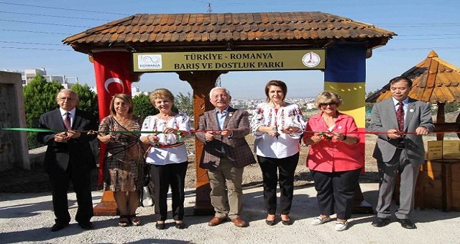 Karşıyaka'da Romanya ile barış ve dostluk parkı...