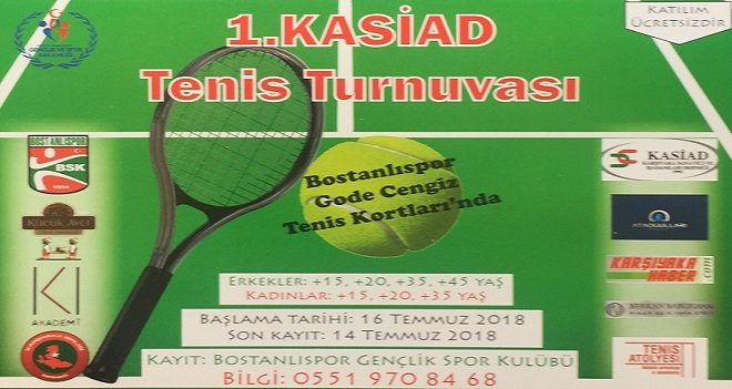 Karşıyaka'da Tenis Şöleni...