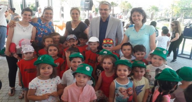 Karşıyakalı çocuklardan temiz çevre çağrısı