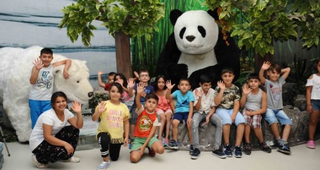 Karşıyakalı çocukların gezi keyfi