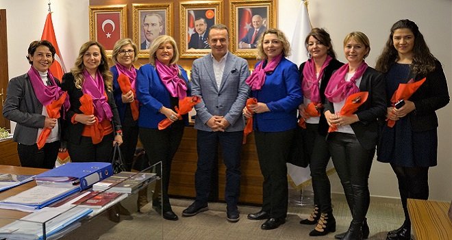 Karşıyakalı dernekler Ak Parti İl Başkanını ziyaret etti