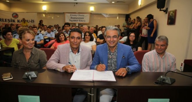 Karşıyakalı memurlara yüzde 30 zam...