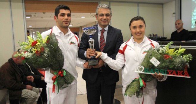 Karşıyakalı okçular Demir ve Ecem yine zirvede