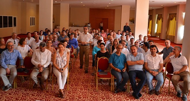 Karşıyakalı okul müdürleri moral depoladı