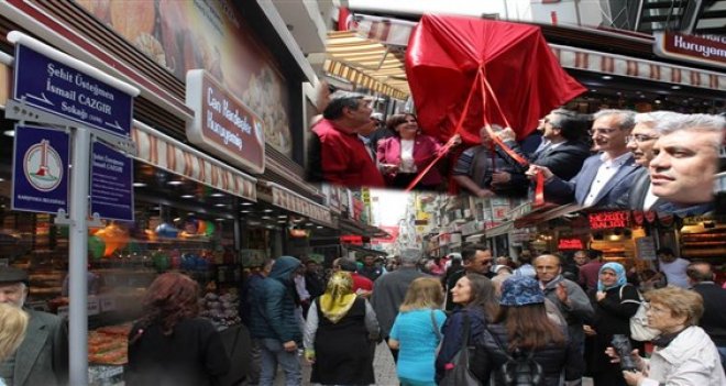 Karşıyaka’nın şehidi, yaşadığı sokakta ölümsüzleşti