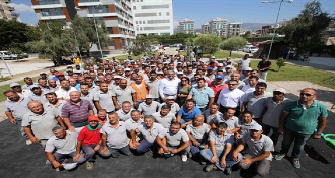 Karşıyaka’ya ''tek yürek'' hizmet