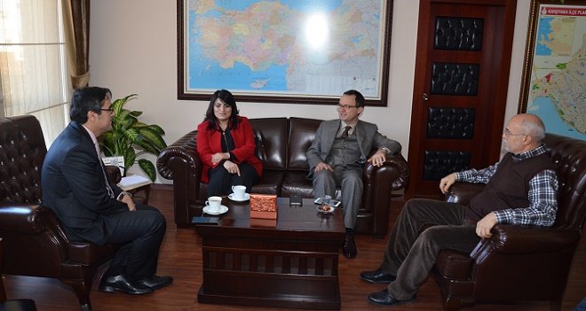 Kaymakam Sadettin Yücel'e taziye ziyaretleri