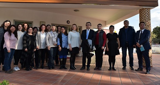 Kaymakam Yücel, Karşıyaka Okulları Orman Eğitim Alanı’nda incelemeler yaptı