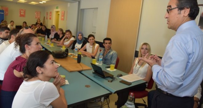 Kaymakam Yücel yeni girişimcilere tavsiyelerde bulundu