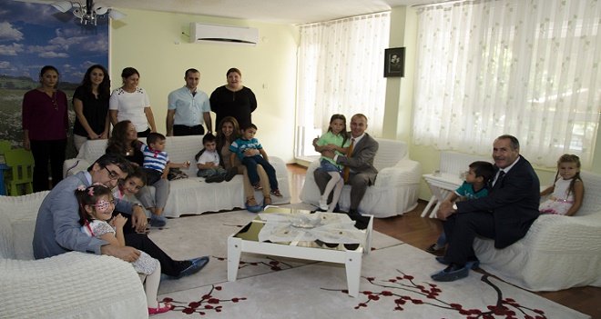 Kaymakam Yücel’den anlamlı bayram ziyareti...