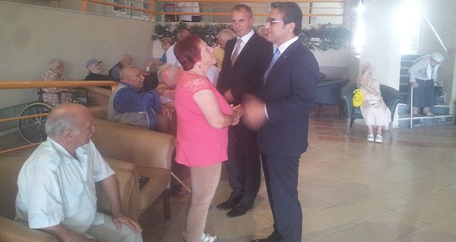 Kaymakam Yücel’den anlamlı bayram ziyareti