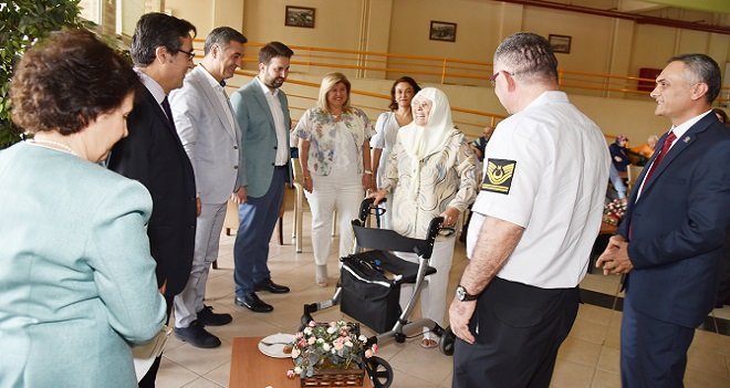 Kaymakam Yücel'den geleneksel bayram ziyaretleri...