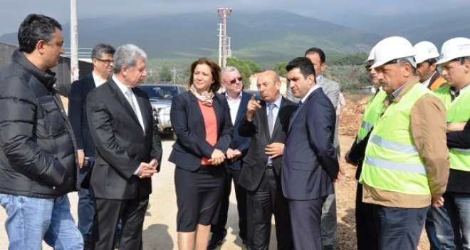 Kemalpaşa Lojistik Merkezi'nin altyapısı tamamlandı