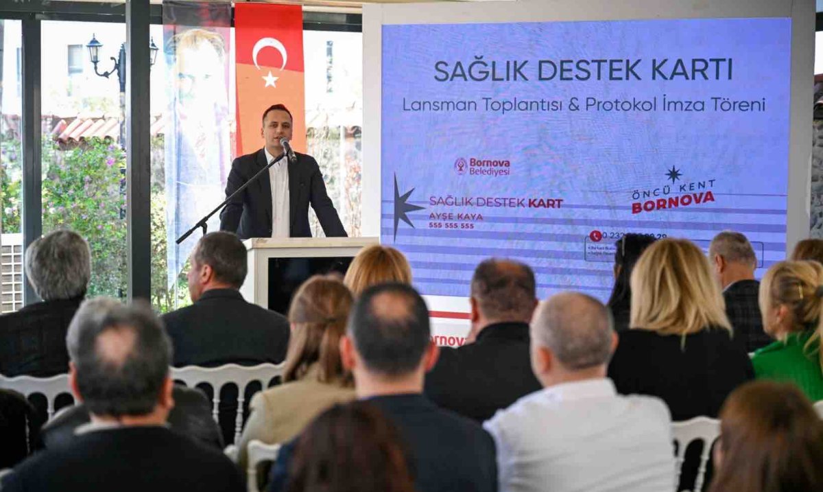 Bornova’da “Sağlık Destek Kartı” başladı