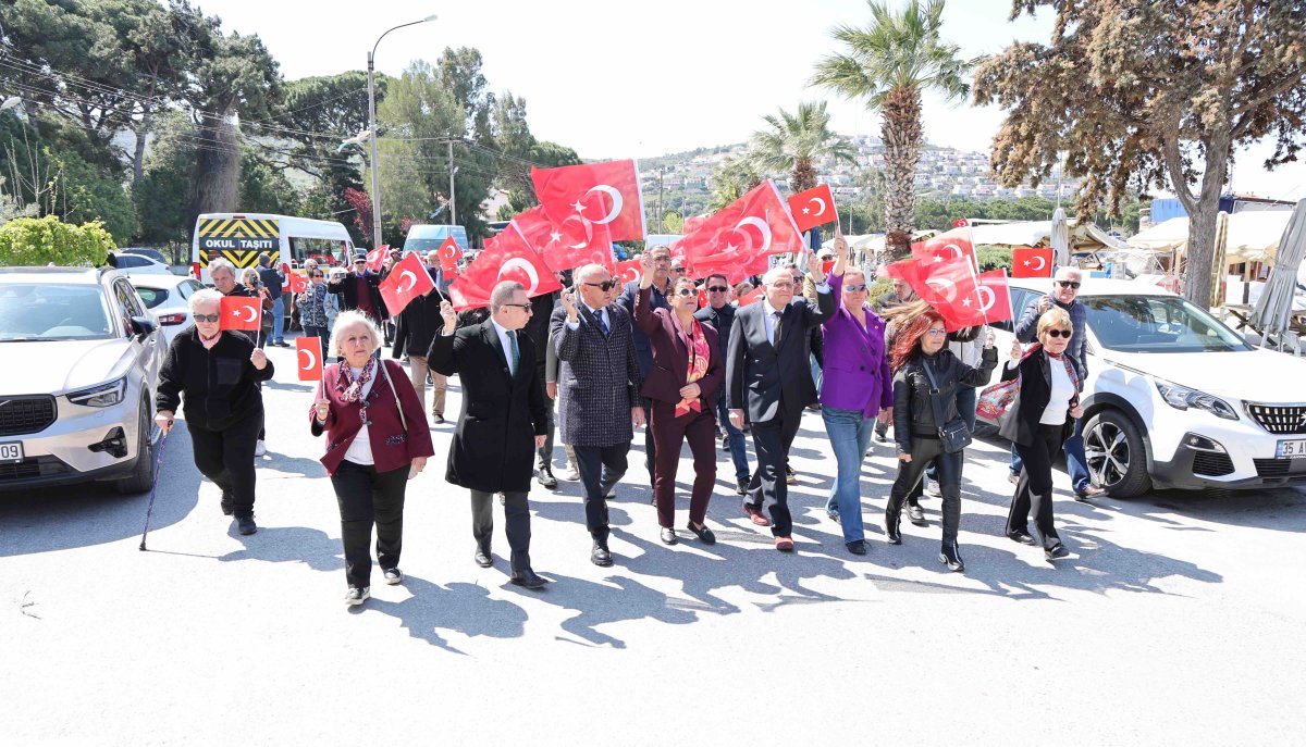 Atatürk'ün Foça'ya gelişinin 92.yılı yürüyüşle anılacak