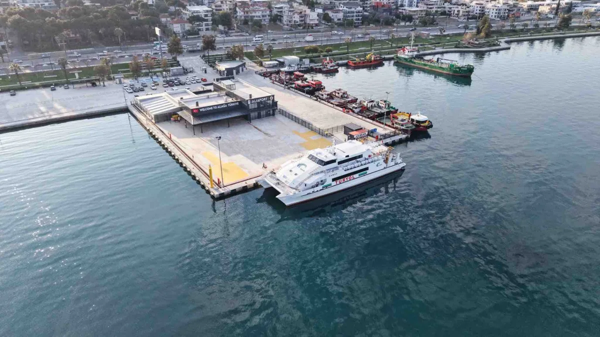 Aliaport düzenli seferlerine başladı