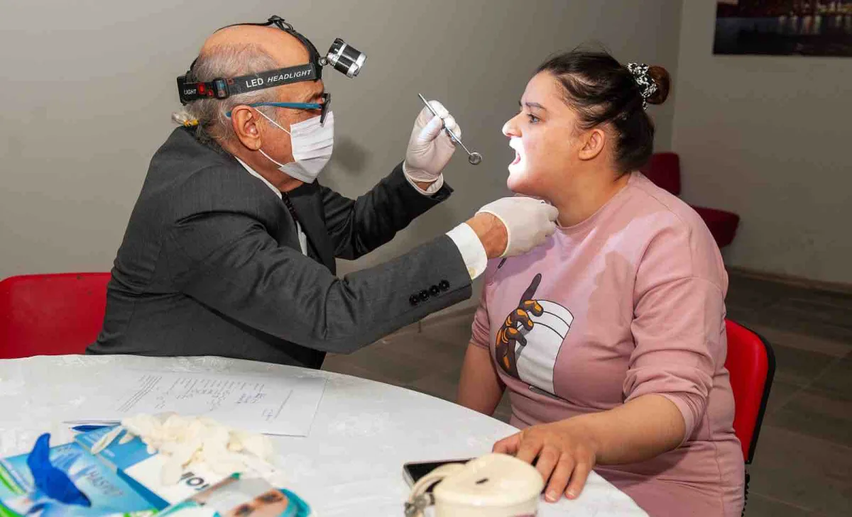 Karşıyaka’da özel bireylere ağız ve diş sağlığı taraması
