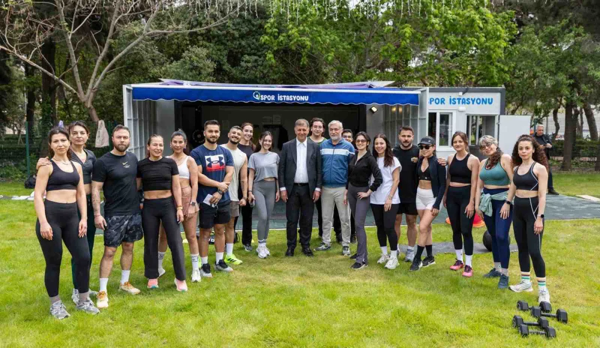 Spor istasyonlarının dördüncüsü Kültürpark’ta açıldı