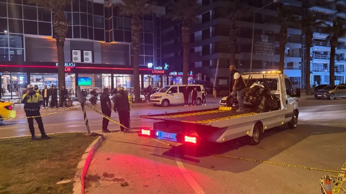 Karşıyaka'da genç motosikletlinin acı sonu